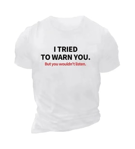 Erkek Baskılı T-Shirt Kısa Kol Bisiklet Yaka Regular Fit Rahat Kalıp Günlük Tişört - Beyaz