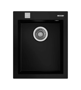 TEKA ForSquare 34.40 TG Siyah Tezgah Üstü Granit Eviye 115230010