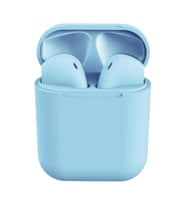 İ12 Tws Bluetooth 5.0 Şarj Üniteli Dokunmatik Kulak İçi Kulaklık Mavi