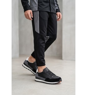 Lufian 111230302 Leo Erkek Hakiki Deri Klasik Sneaker Siyah