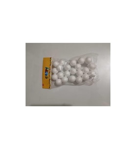 Puti Köpük Top 3 Cm 20 Adet Köpük Top