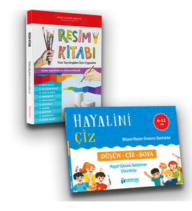 Bilsem Resim Sınavı Hazırlık 2' li Resim Seti KTP77