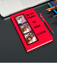 Kişiye Özel Deri Tasarım Defter TS60