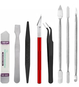 Çok Amaçlı Bilgisayar Tv Notebook Laptop Tablet Telefon 8'li Metal Pena Yardımcı Sökme Açma Aparatı ST02