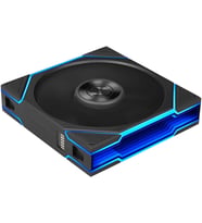 UNI FAN TL FLEX Kablosuz FAN, ARGB - 120 mm, siyah, kumandalı 3'lü paket