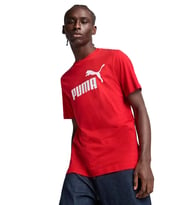 Puma Ess No. 1 Logo Unisex Tişört (Kırmızı)