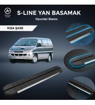 Hyundai Starex Kısa S-Line Premium Krom Yan Basamak 1998-2007