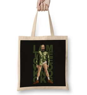 Breaking Bad Walter White Knocks Bez Çanta Uzun Saplı