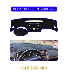CHEVROLET Cruze 2008-2011TORPİDO KORUMA HALISI MAVİ KENAR