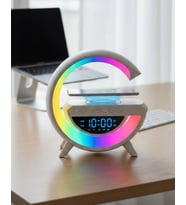 Bluetooth Hoparlör RGB Aydınlatmalı USB TF Kart FM Özellikli