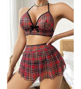 Mulvxbrf Brf02 Mini Tül Çekici Öğrenci Kostümü (Mulvix)