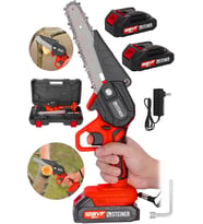 Steiner Alman 128 Vf 10 Ah Çelik Şanzuman Akülü Dal Kesme Budama Testere Bıçkı Makinesi + Yedek Zinc