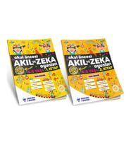Okul Öncesi Akıl ve Zeka Oyunları 4-5 Yaş Seti 2 Kitap Curious&Genius