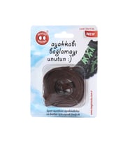 Magic Locks 08B1 - Kahverengi Yassı Akıllı Bağcık