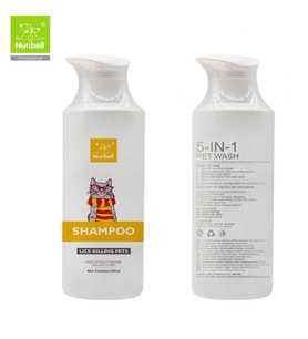 Nunbell Kene Pire Kovucu Kedi Şampuanı 350 ml