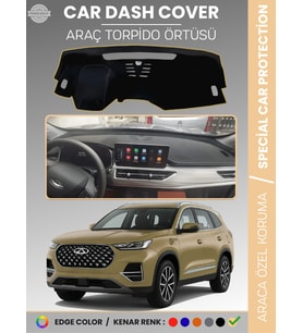 Chery Tiggo 8 Pro (2020+) Torpido Örtüsü Ön Göğüs Koruma Torpido Koruma Çatlamayı Engeller Tam Uyum