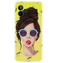 General Mobile GM 24 Pro Kılıf Resimli Desenli Baskılı Silikon Lollipop Woman 1416