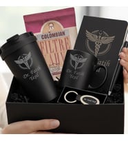 İsme Özel Premium Tasarım Erkek Kadın Hediye Seti - Çelik Termos Bardak, Defter, Kalem, Anahtarlık, Filtre Kahve, Kupa Bardak