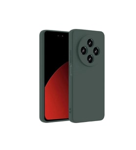 Durukar® Redmi 14C Kılıf First Silikon - Koyu Yeşil
