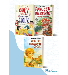 Ödev Yapmayı Sevmeyen Çocuk - Pabuççu Bilge’nin Sıra Dışı Dükkanı - Kedilere Fısıldayan Çocuk