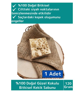 Özel %100 Doğal Bitkisel Güzel Kokulu El Yüz Saç Vücut Cilt Orijinal Kekik Sabunu 120 Gram