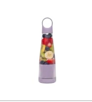 400 ml Kapasiteli Pratik Taşınabilir Meyve Blender (Lila)