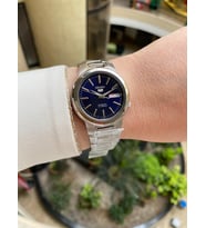 Seiko 5 SNKA05K1 Otomatik Çelik Gri Mavi Kadran 37 mm Erkek Kol Saati