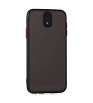 Samsung Galaxy J7 Pro / J730 Kılıf Montreal Silikon Kapak - Siyah