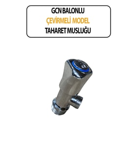 Gnc Balonlu Model Çevirmeli Taharet Musluğu