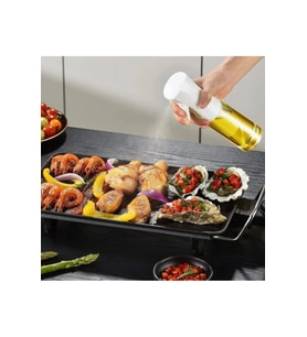 Yemeklik Yağ Spreyi Airfryer Yağdanlık Zeytinyağı Ve Limon Yağı Sprey Şişesi Beyaz