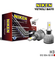 H3 Led Xenon Far Ampulü Eco Niken 8000 Lümen