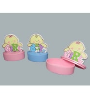20 Adet Kutu ahşap üstü bebek pembe p1-