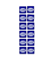 Hella Damla Sticker 2 Cm Genişliğinde 12'li Far Iç Dekor Için Hella Damla Sticker