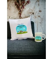 Veteriner Hekim Kupa Bardak ve Yastık Set 004 (Beyaz)