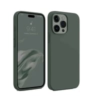 iPhone 15 Pro Max Kılıf First Silikon - Koyu Yeşil