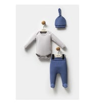 Moi Noi Şapkalı Badi Pantolon Mnb5320 Navy Blue
