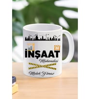 inşaat mühendisi özel tasarım kupa bardak
