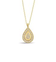 ÇGK KUYUMCULUK Damla Altın Kolye (Gold)