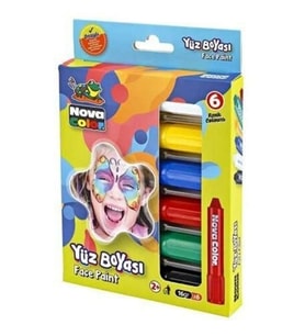 Nova Color Yüz Boyası 6 renk