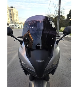 MOTOCAM Honda CBF 1000 Ön Cam 2010-2013 Model 40cm Siyah Renkli 4mm