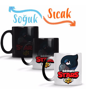Brawl Stars 001 Sihirli Kupa Bardak Porselen