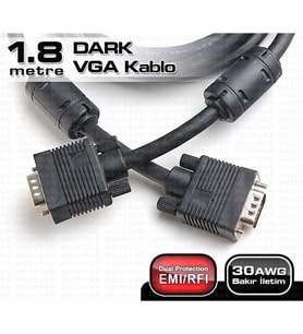DARK DK-CB-VGAL180 1.8 Mt Monitör Kablosu VGA 15E/15E