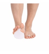 Ayak Taban Ped Parmağa Geçmeli Silikon Metatarsal Pedi Yüzük Nasır Önleyici Ped Ayak Altı Koruyucu