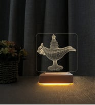 Sihirli Lamba 3d Led Masa Lambası Kişiye Özel İsimli Doğum Günü Hediyesi Lamba
