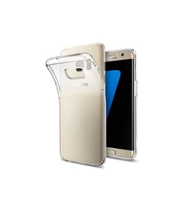 Samsung Galaxy S7 Edge Premium Silikon Kılıf Şeffaf