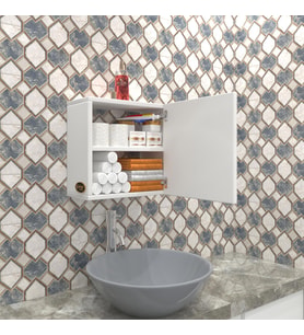 Kenzlife banyo ecza dolabı susanin byz 39*39*20 mutfak komodin (m) kapaklı arkalıksız (Karışık)