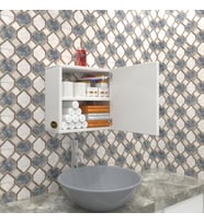 Kenzlife banyo ecza dolabı susanin byz 39*39*20 mutfak komodin (m) kapaklı arkalıksız (Karışık)