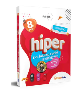 8. Sınıf Hiper T.C. İnkılap Tarihi ve Atatürkçülük Konu Anlatımlı & Soru Bankası  Metin URUK