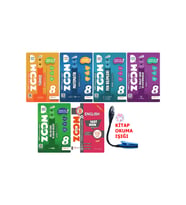 Günay Yayınları 8. Sınıf ZOOM Beceri Temelli Soru Bankası Tam Set + Kitap Okuma Işığı (Çok Renkli)