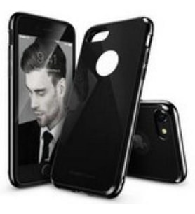 Ringke Fusion iPhone 7 ile Uyumlu KIlıf Shadow Black (Siyah)